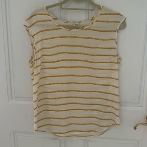 Joie sleeveless silk top S